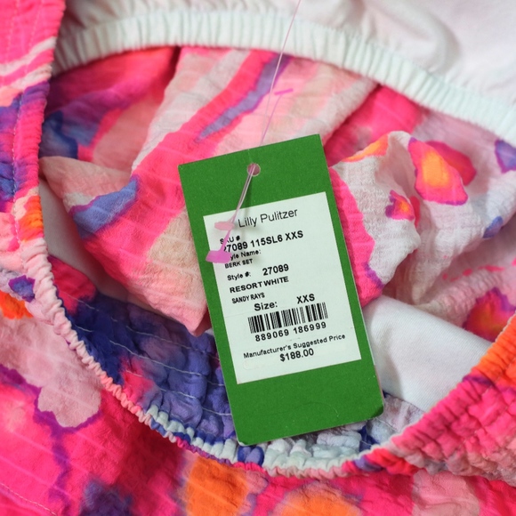 NWT Lily Pulitzer Two-Piece Berk Set Sandy Rays - Picture 7 of 8
